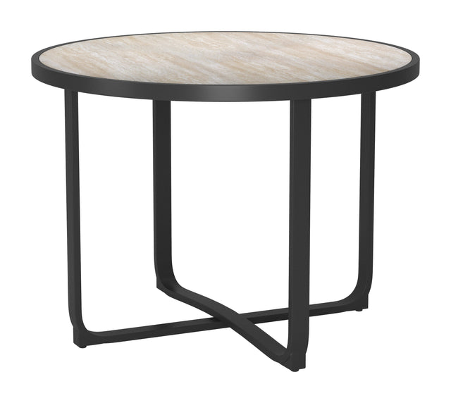 Noctan Black Outdoor Dining Table - Ornate Home