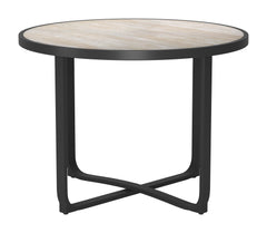 Noctan Black Outdoor Dining Table - Ornate Home