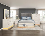 Noctis Beige Chest - Ornate Home