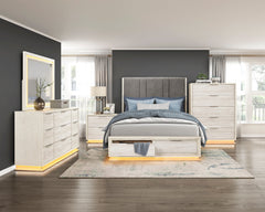Noctis Beige Chest - Ornate Home