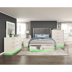 Noctis Beige Dresser - Ornate Home
