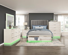 Noctis Beige Dresser - Ornate Home