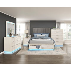 Noctis Beige Mirror - Ornate Home
