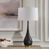 Nocturnal Black Table Lamp - Ornate Home