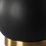 Nocturnal Black Table Lamp - Ornate Home