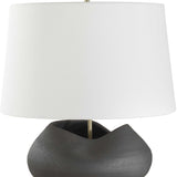 Nocturne Aged Black Table Lamp - Ornate Home