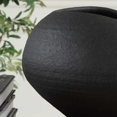 Nocturne Textured Black Bowl - Ornate Home