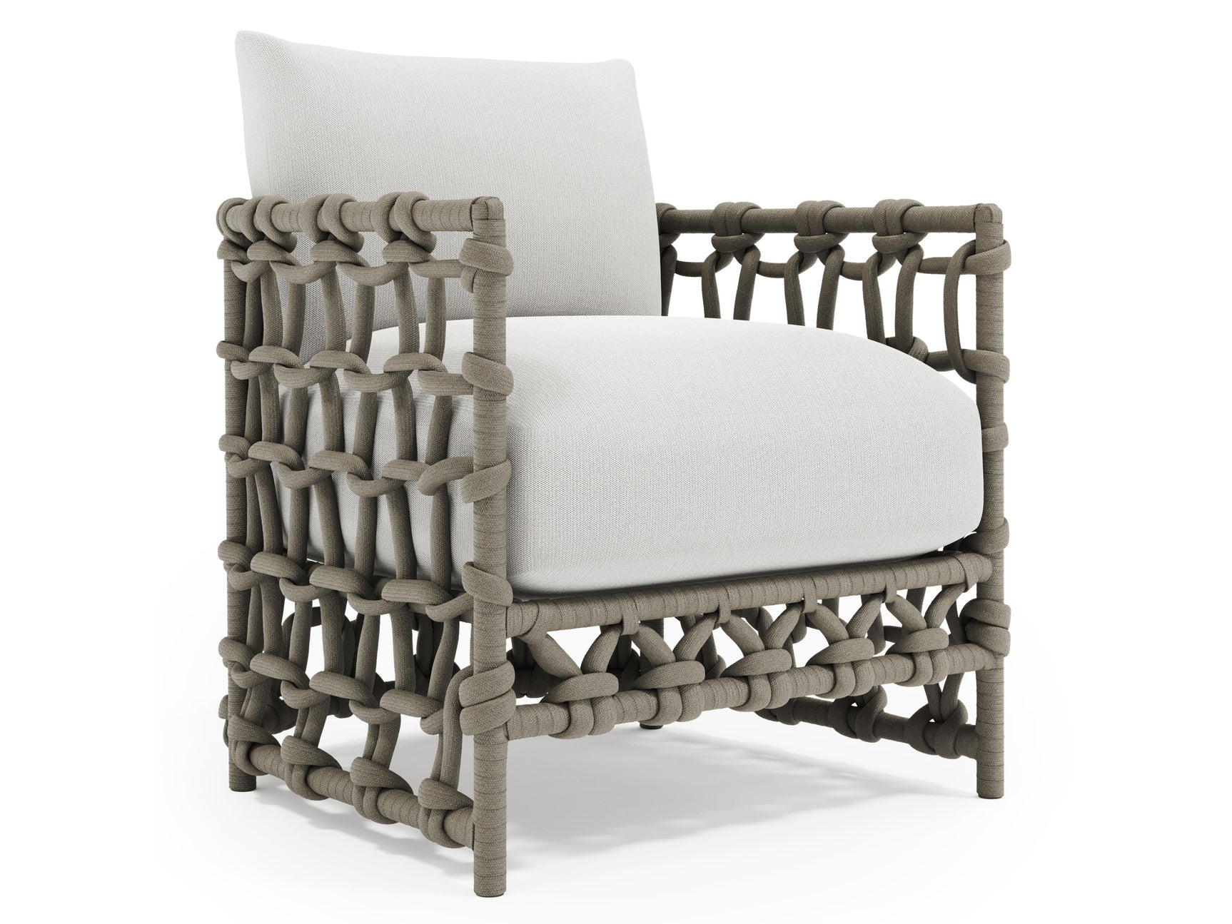 Nodi Shiitake/Grey Outdoor Chair - Ornate Home