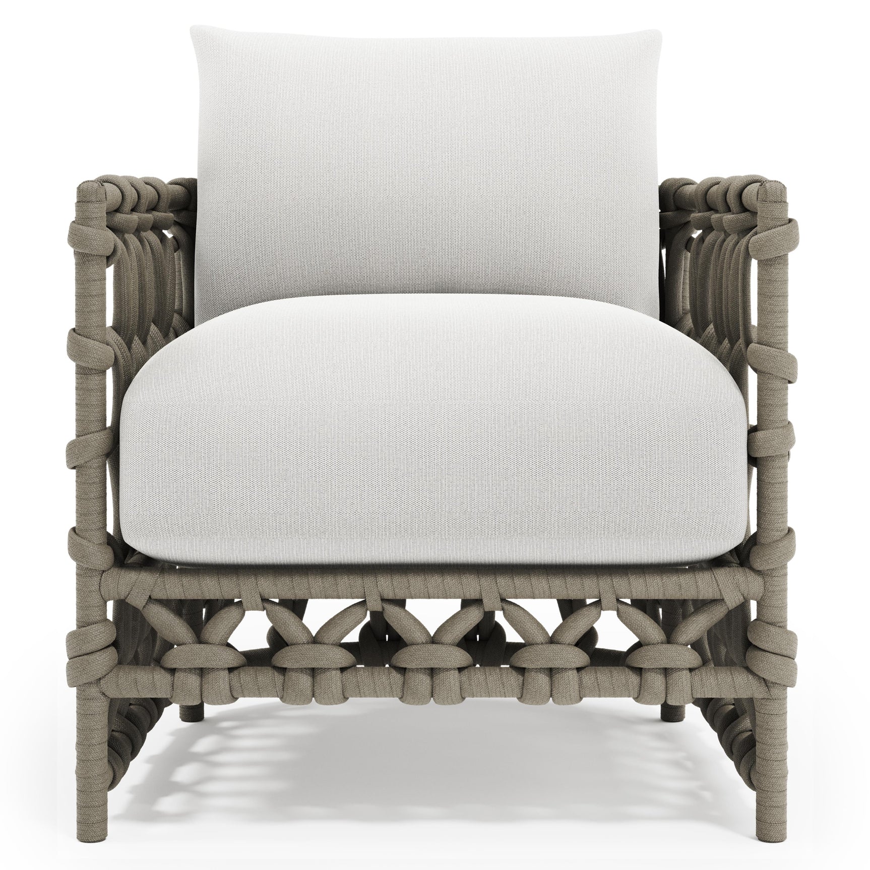 Nodi Shiitake/Grey Outdoor Chair - Ornate Home