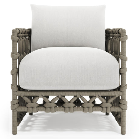 Nodi Shiitake/Grey Outdoor Chair - Ornate Home