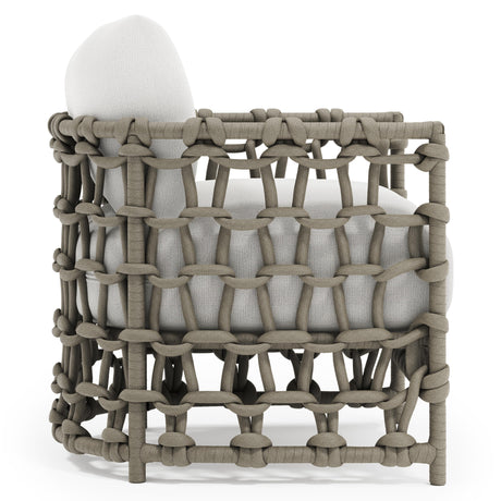 Nodi Shiitake/Grey Outdoor Chair - Ornate Home