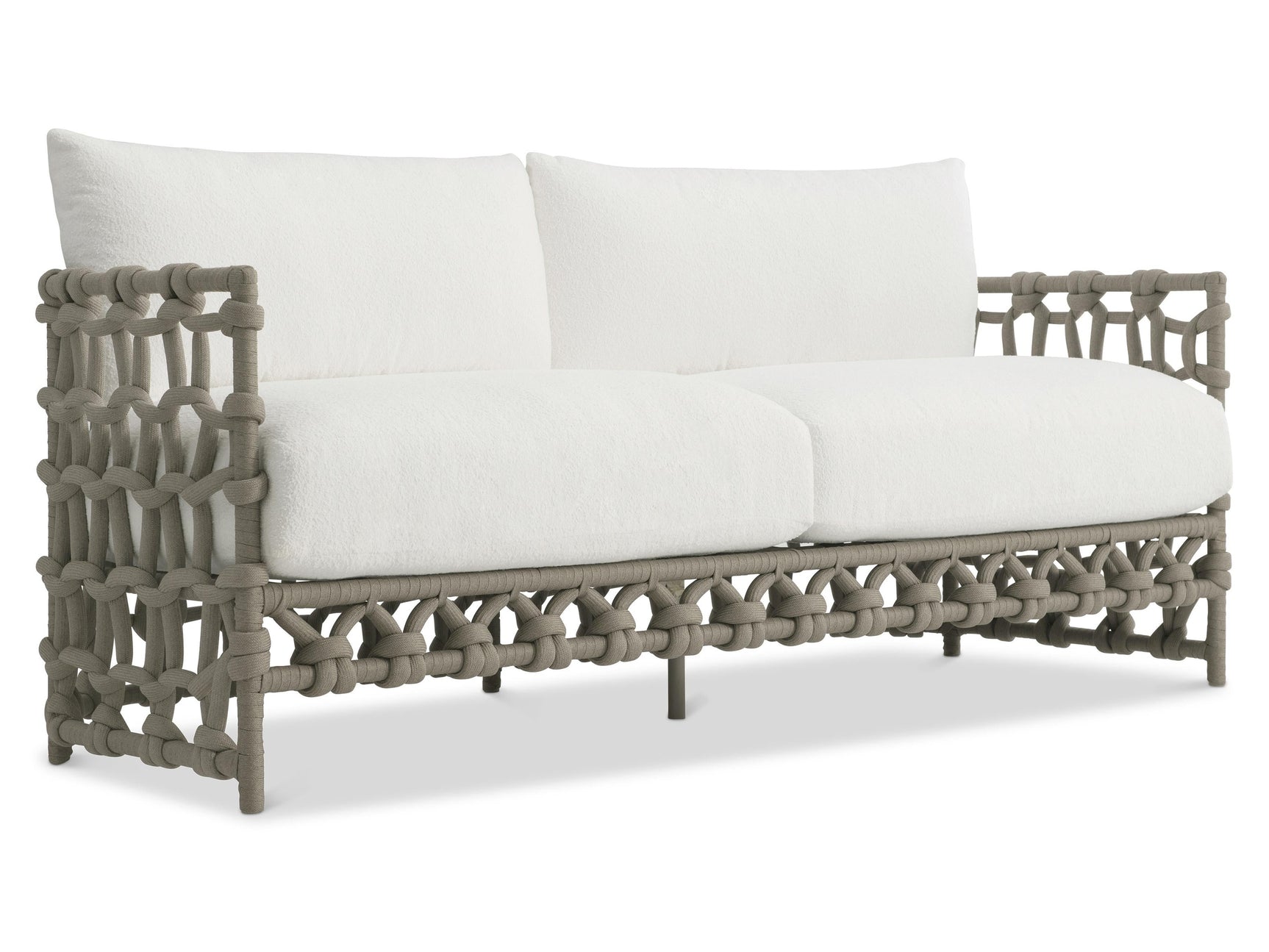 Nodi Shiitake/Grey Outdoor Sofa - Ornate Home
