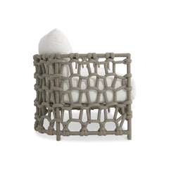 Nodi Shiitake/Grey Outdoor Sofa - Ornate Home