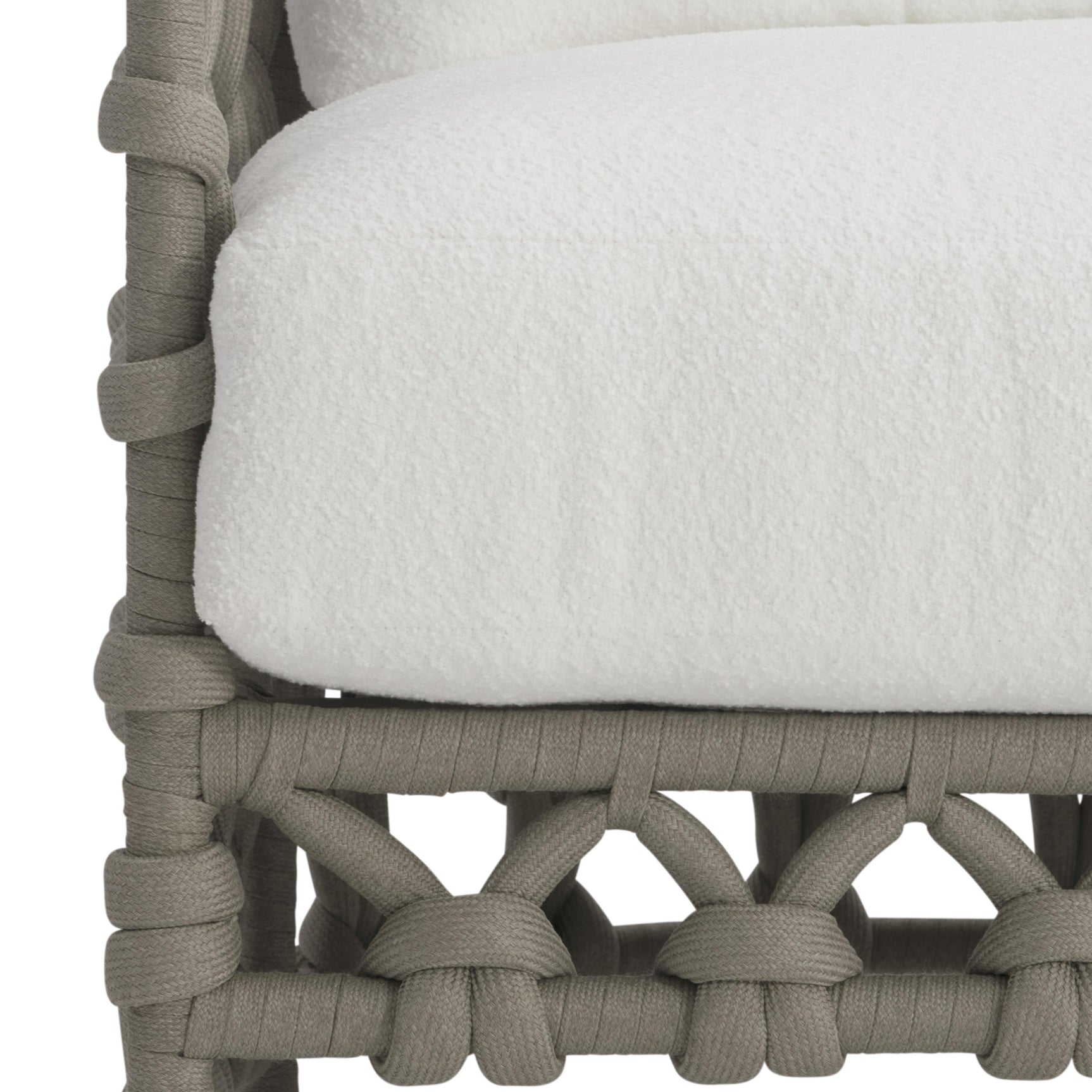 Nodi Shiitake/Grey Outdoor Sofa - Ornate Home