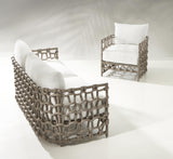 Nodi Shiitake/Grey Outdoor Sofa - Ornate Home