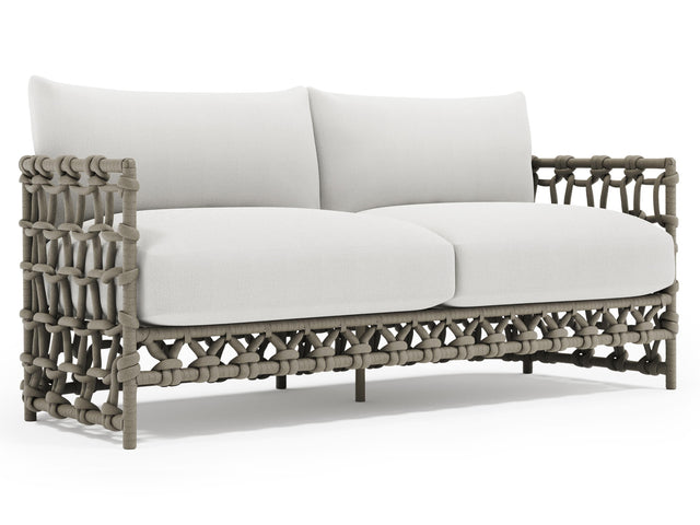 Nodi Shiitake/Grey Outdoor Sofa - Ornate Home