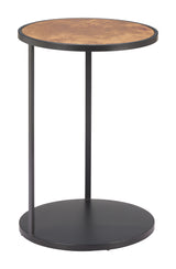 Nodo Brown & Black Side Table - Ornate Home