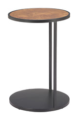 Nodo Brown & Black Side Table - Ornate Home