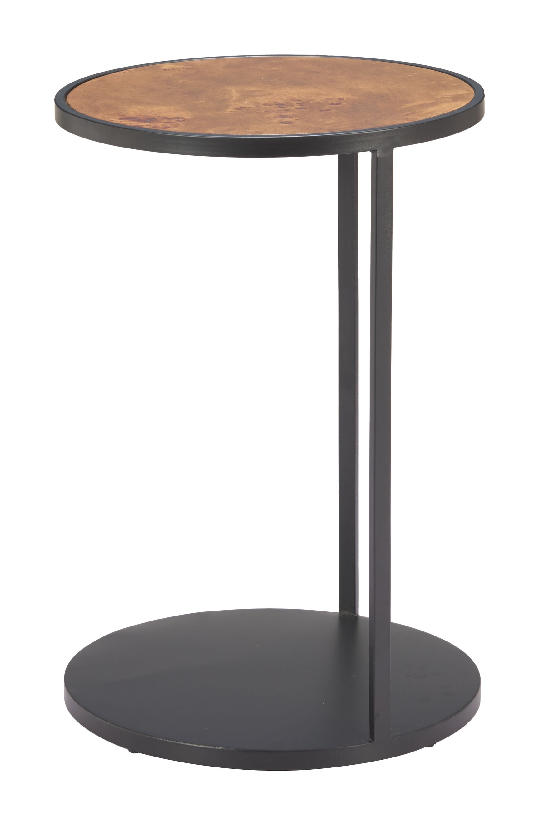 Nodo Brown & Black Side Table - Ornate Home