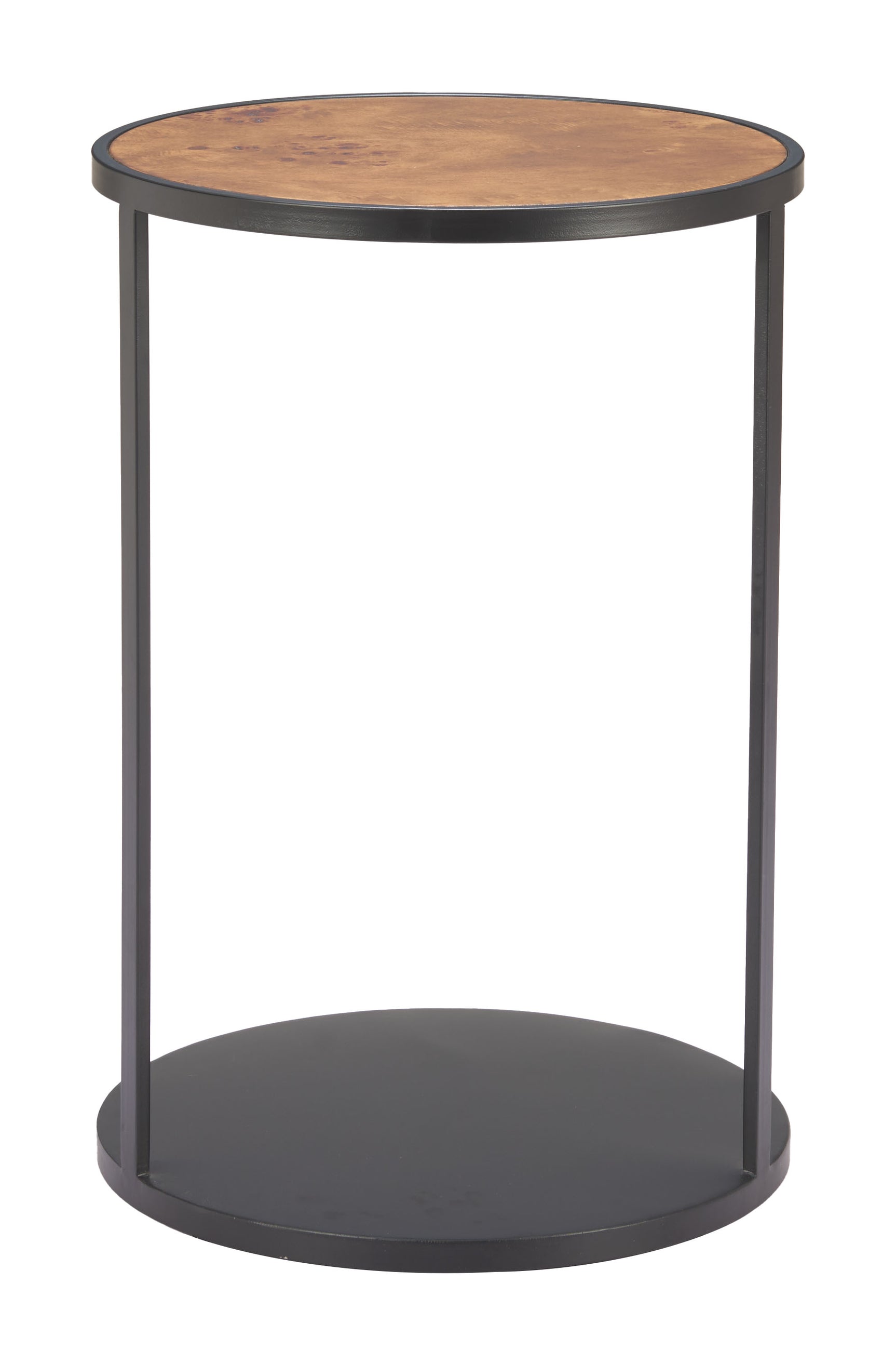 Nodo Brown & Black Side Table - Ornate Home