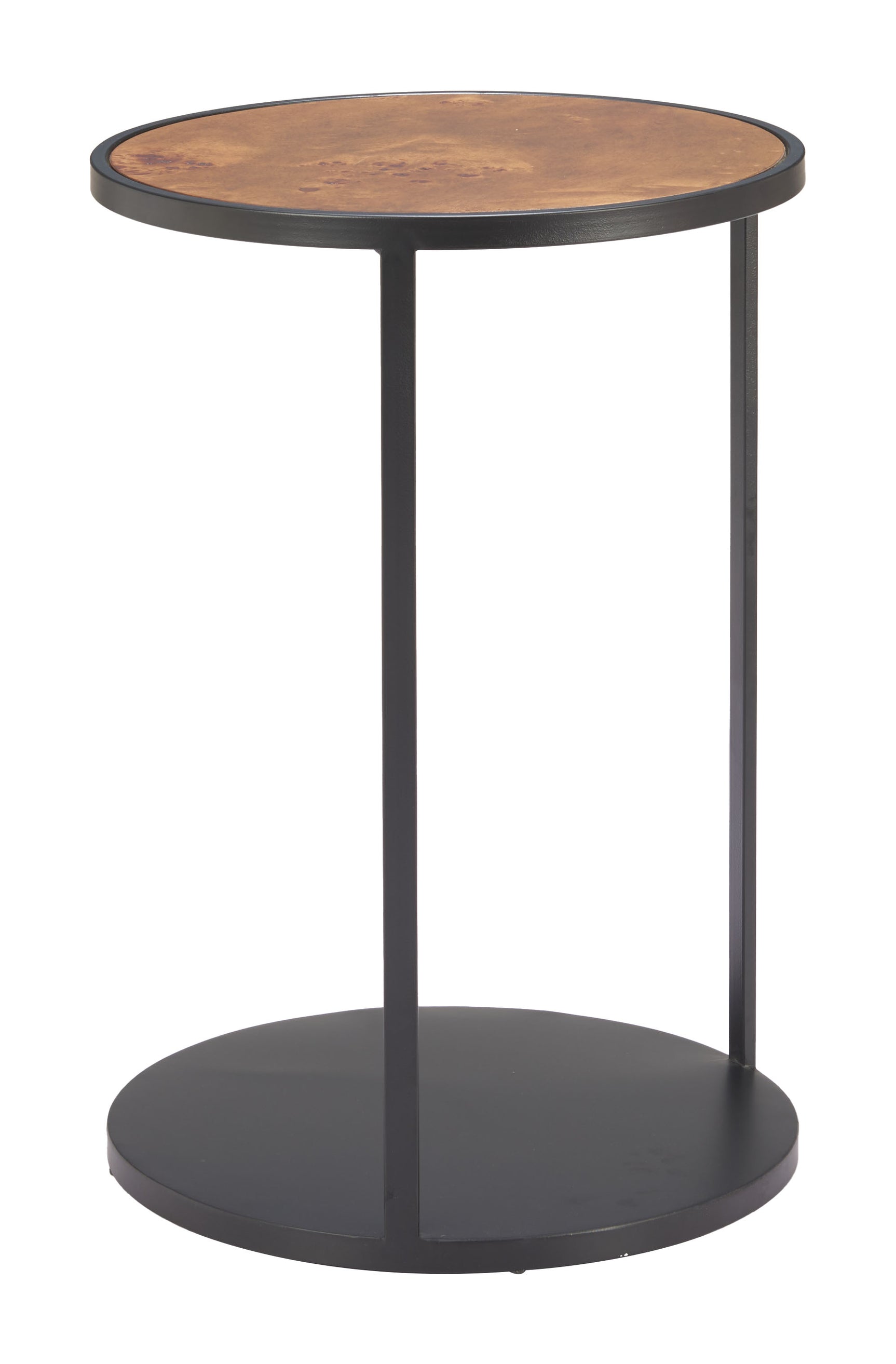 Nodo Brown & Black Side Table - Ornate Home