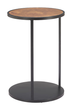 Nodo Brown & Black Side Table - Ornate Home