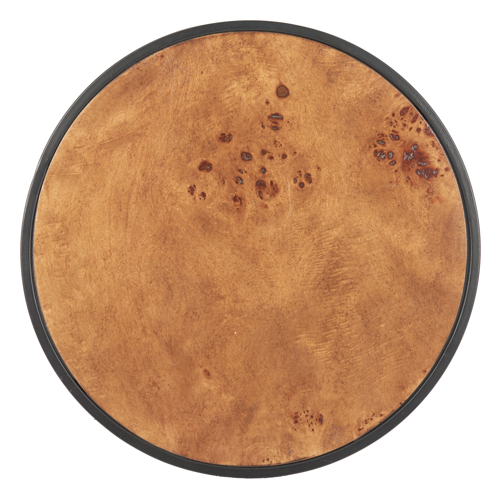 Nodo Brown & Black Side Table - Ornate Home