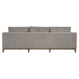 Noel Gray/Taupe Sofa Without Pillows - Ornate Home