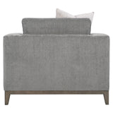 Noel Grey Fabric Chair - Ornate Home