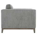 Noel Grey Fabric Chair - Ornate Home