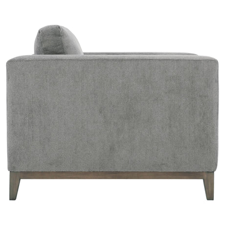 Noel Grey Fabric Chair - Ornate Home