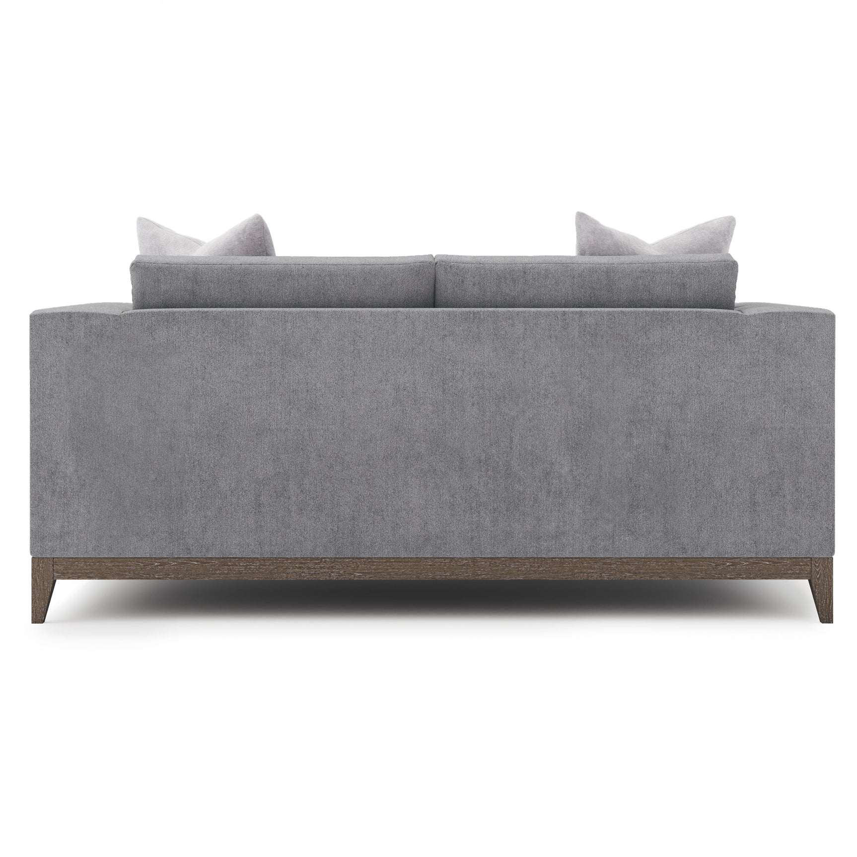 Noel Grey Fabric Loveseat - Ornate Home