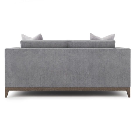 Noel Grey Fabric Loveseat - Ornate Home