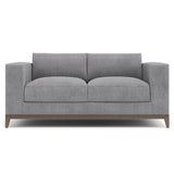 Noel Grey Fabric Loveseat - Ornate Home