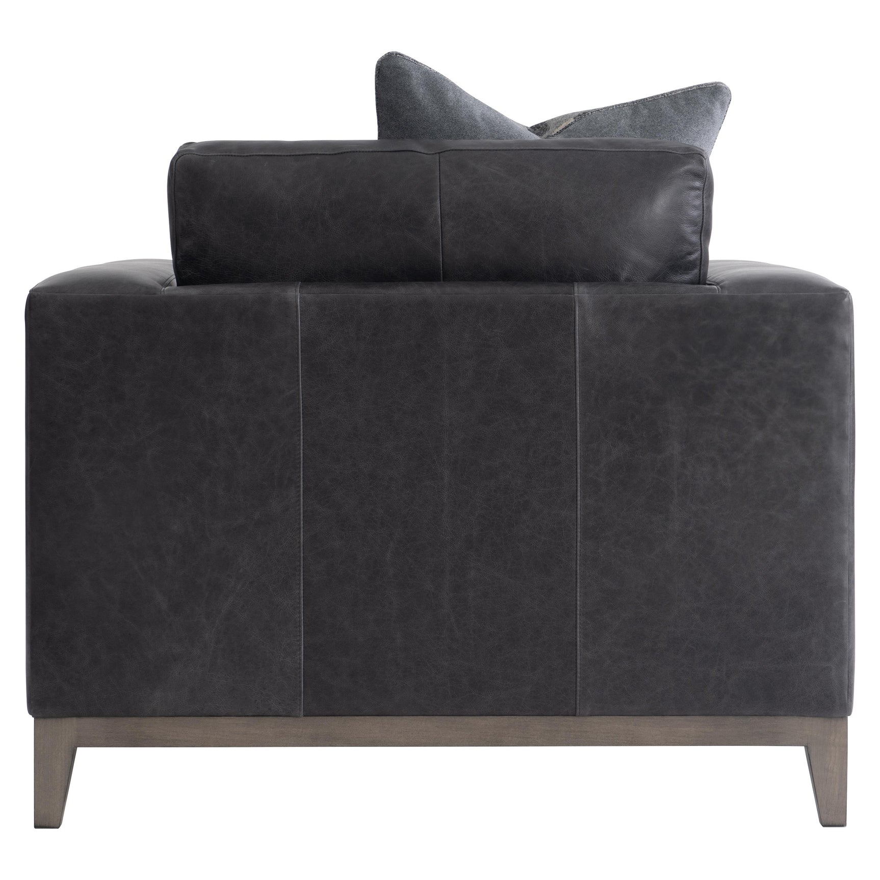 Noel Grey Leather Chair - Ornate Home