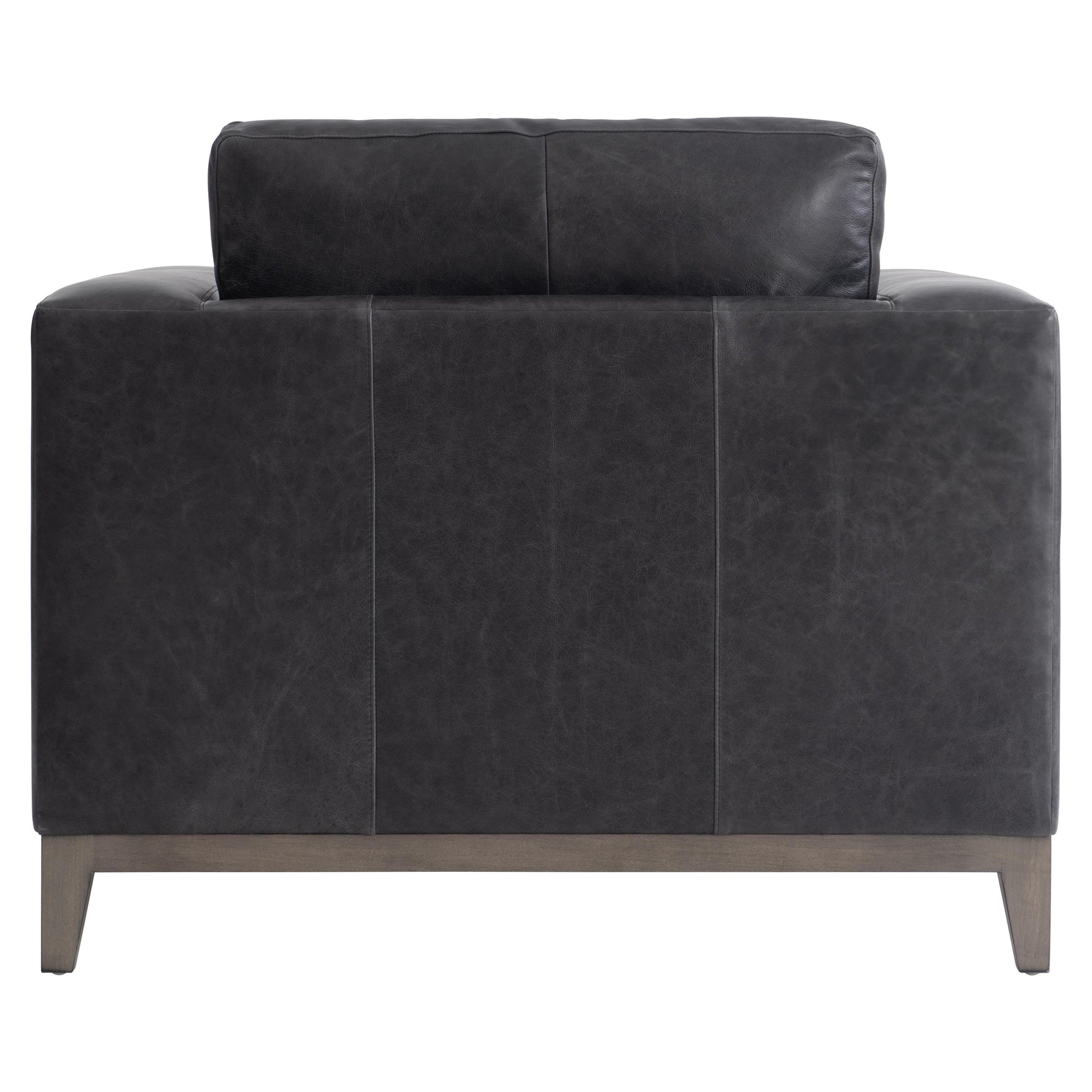 Noel Grey Leather Chair - Ornate Home