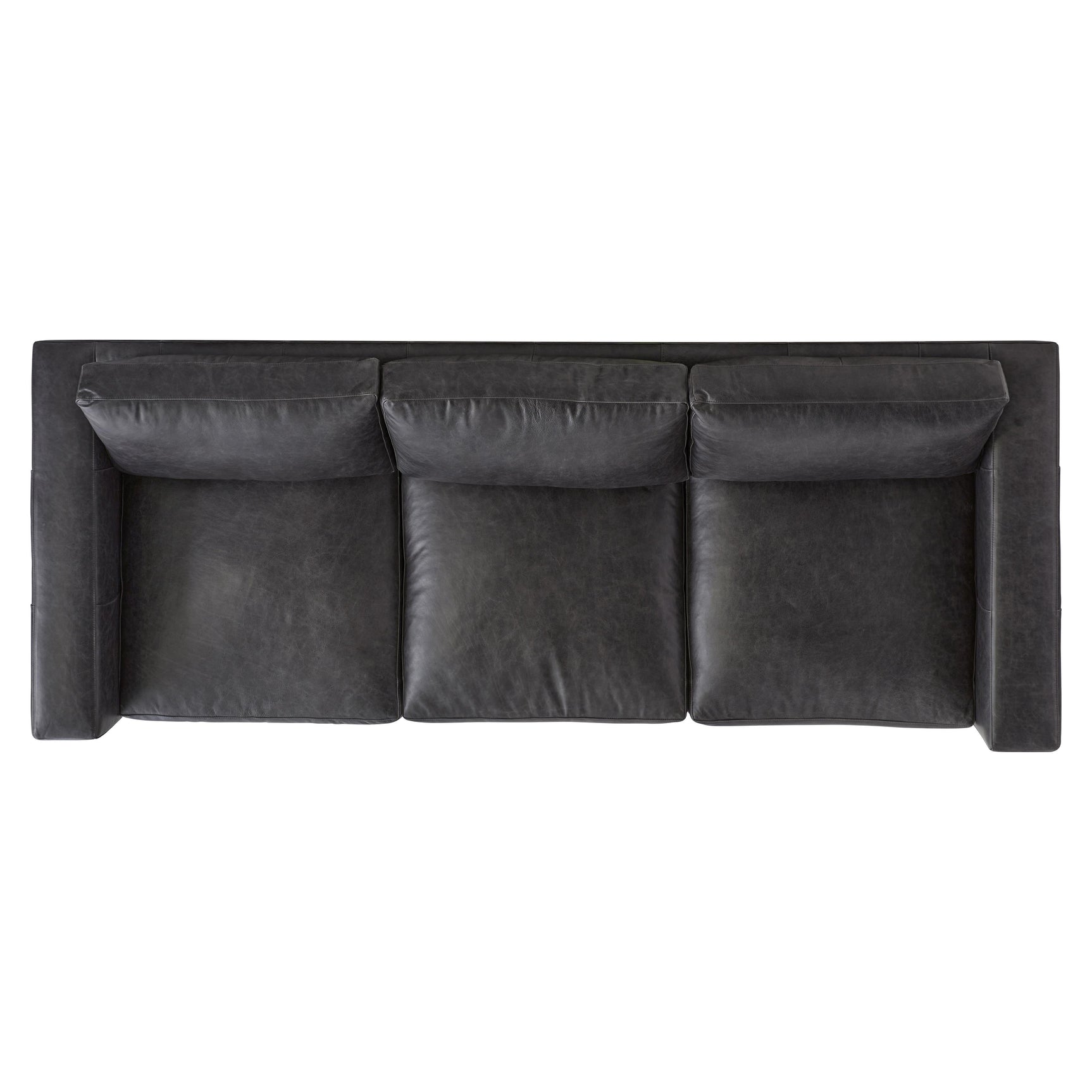 Noel Grey Leather Sofa - Ornate Home