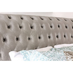 Noella Gray Queen Bed - Ornate Home