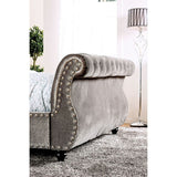 Noella Gray Queen Bed - Ornate Home