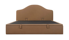 Noelle Light Brown King Storage Bed - Ornate Home