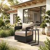 Noga Black End Table