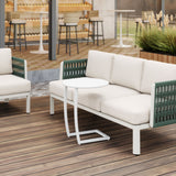 Noga White End Table