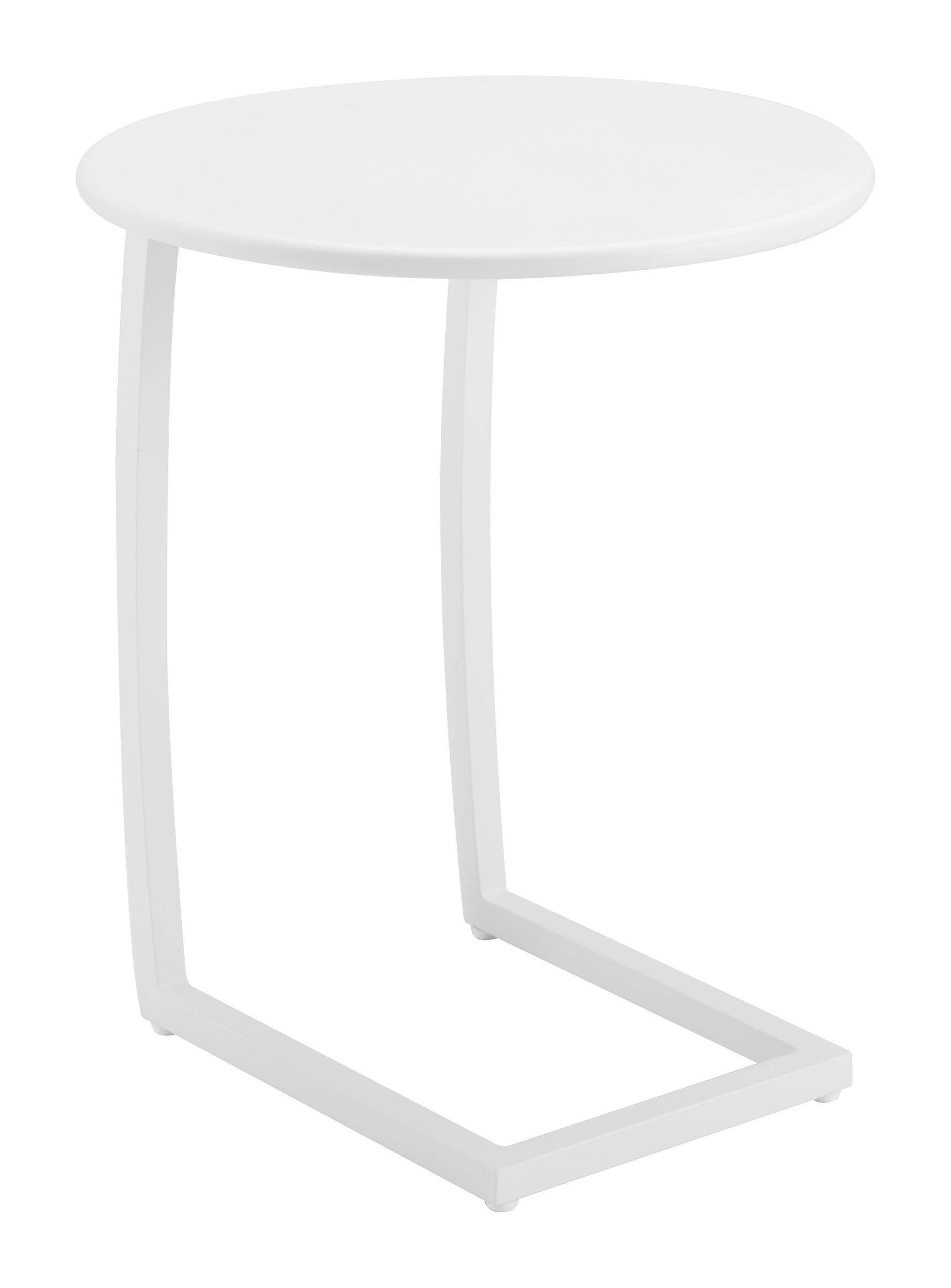 Noga White End Table