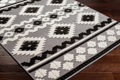 Noki Washable Textured Southwestern Rug - Clearance - Ornate Home