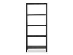 Nolan Black Bookcase - Ornate Home