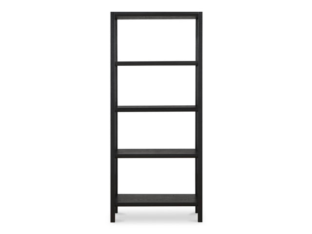 Nolan Black Bookcase - Ornate Home