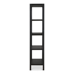 Nolan Black Bookcase - Ornate Home