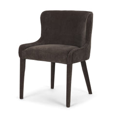 Nolan Charcoal Wingback Dining Side Chair (Set of 2) - Ornate Home