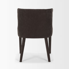 Nolan Charcoal Wingback Dining Side Chair (Set of 2) - Ornate Home