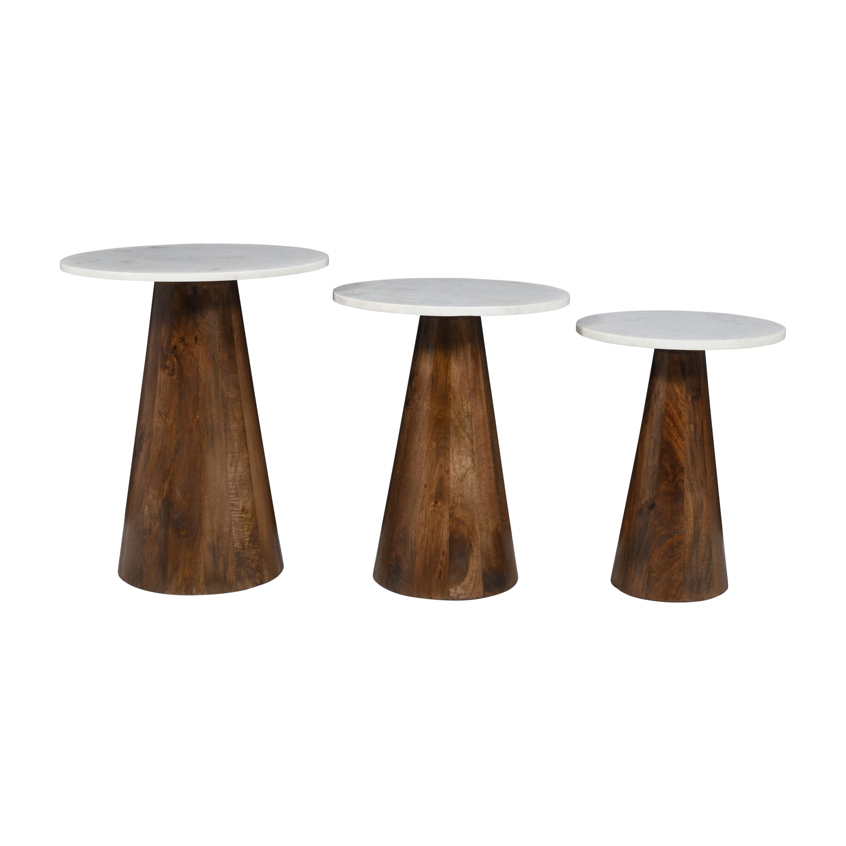 Nolan Chestnut 3-Pc Table Set - Ornate Home